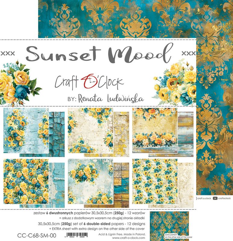 Sunset mood - Paper Pack - 12 x 12