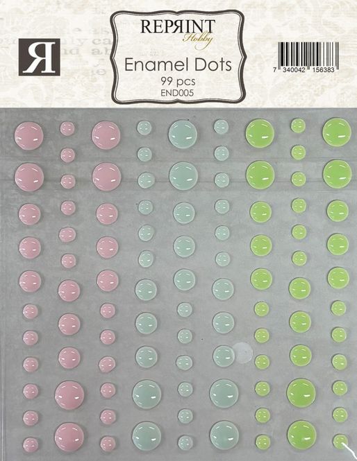 Hovedbilde Adhesive Enamel Dots ...