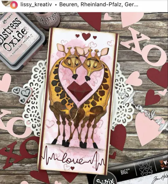 Thinlits Colorize Die Gertrude (10pcs) by Tim Holtz