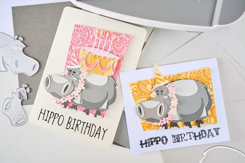 Thinlits Mini Colorize Die Bernice (8pcs) by Tim Holtz