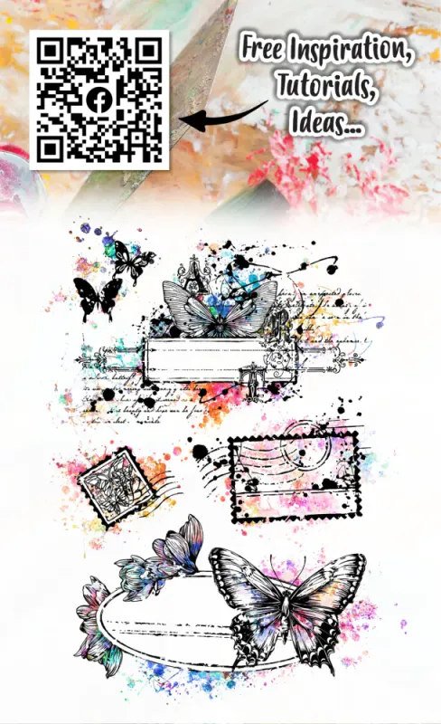 #1241 - A6 STAMP SET - EPISTOLARY ELEGANCE