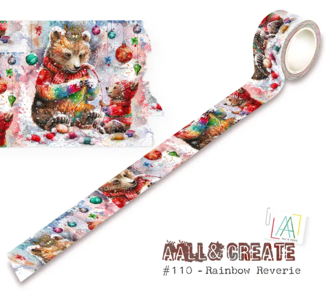Hovedbilde #110 - WASHI TAPE - RAINBOW ...