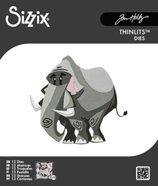 Thinlits Mini Colorize Die Clarence (11pcs) by Tim Holtz