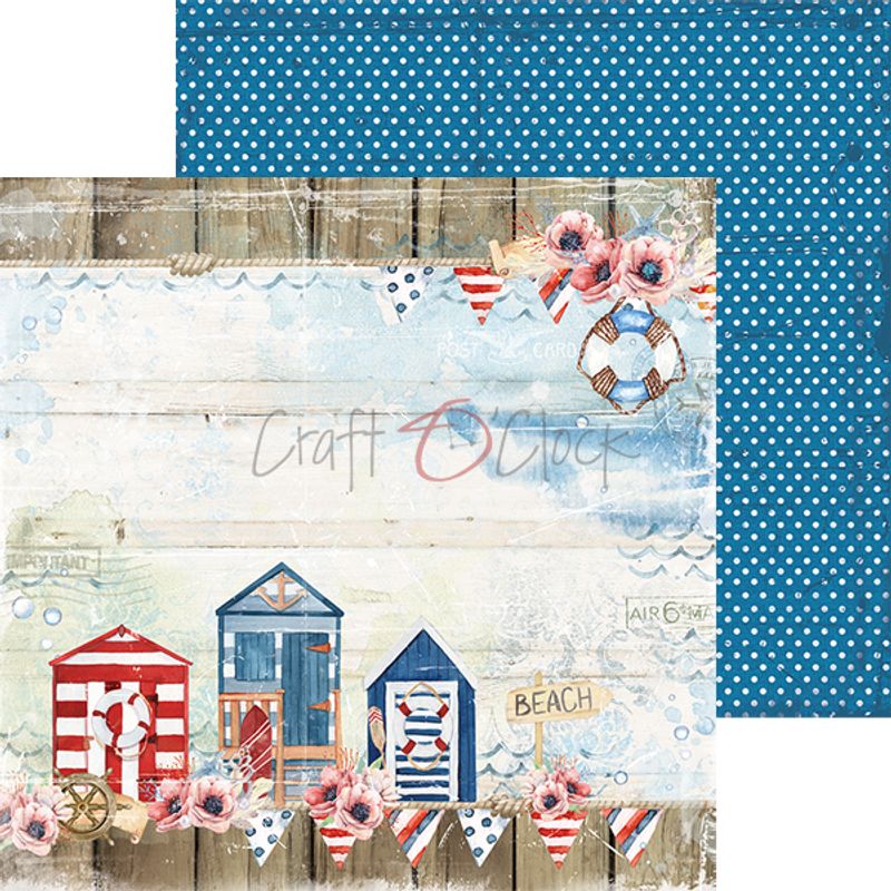Seaside greetings - 8x8