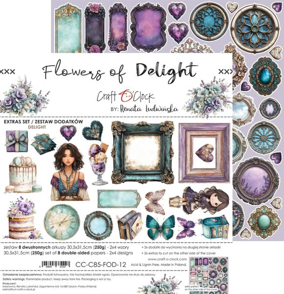FLOWERS OF DELIGHT - EXTRAS SET - MIX