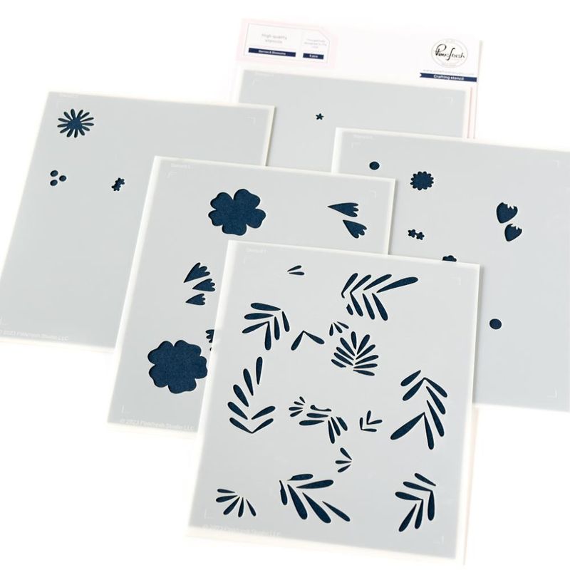Berries & Blossoms - stempel, dies & stensil