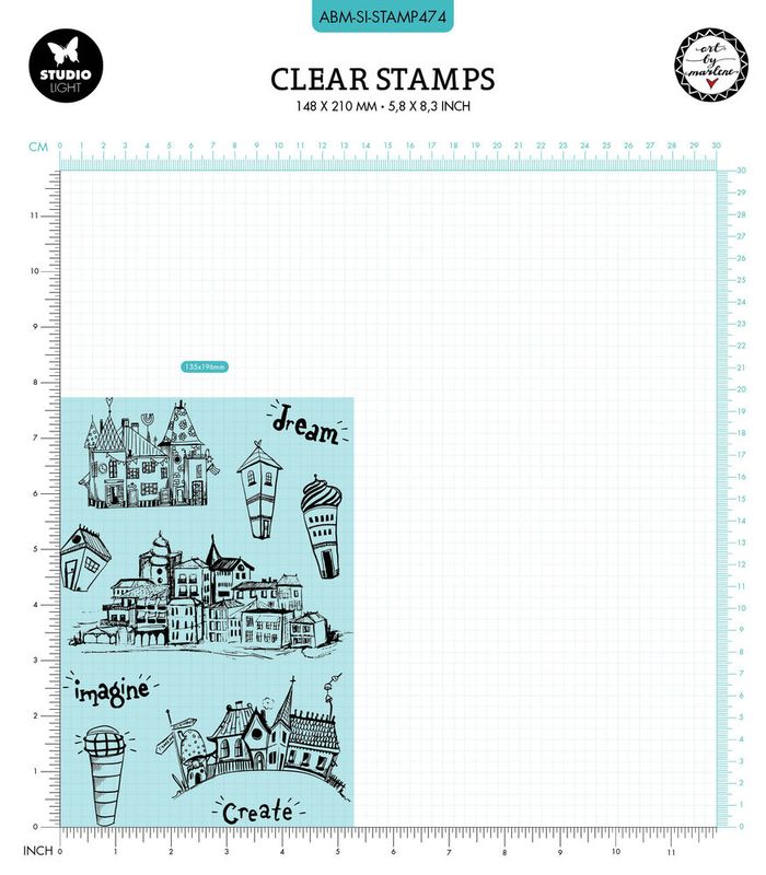 Signature Collection Clear Stamp Dream House