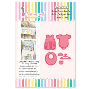 Hovedbilde Baby Closet Die Set