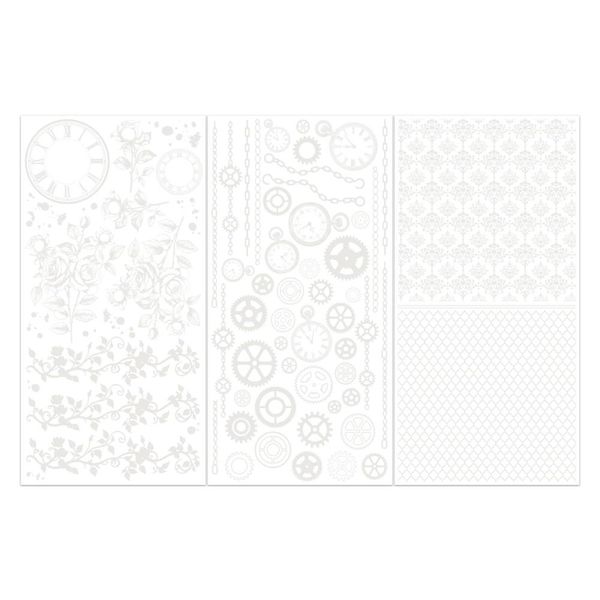 Echoes Of Time - Rub-On Transfer Set 6"X12" Irresistible Times
