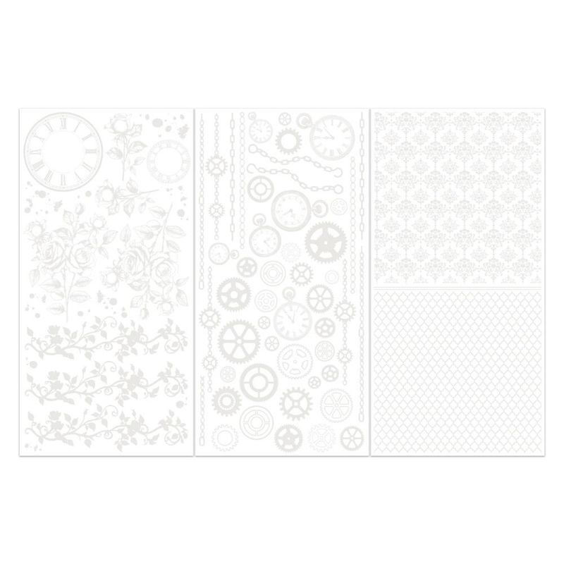 Echoes Of Time - Rub-On Transfer Set 6