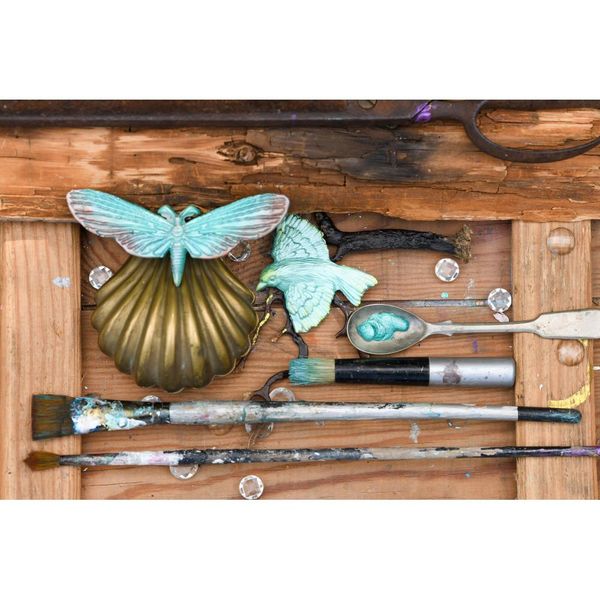 Finnabair Art Alchemy Metallique Wax - Sea glas