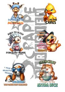 Hovedbilde Fun animals - digital fil