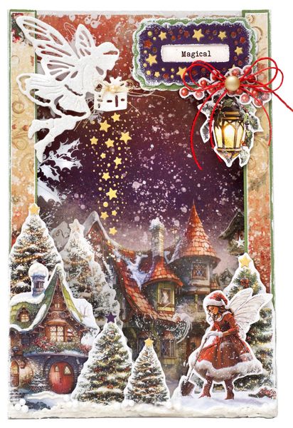 Fairy Christmas A4 Christmas Designer Paper Pad 