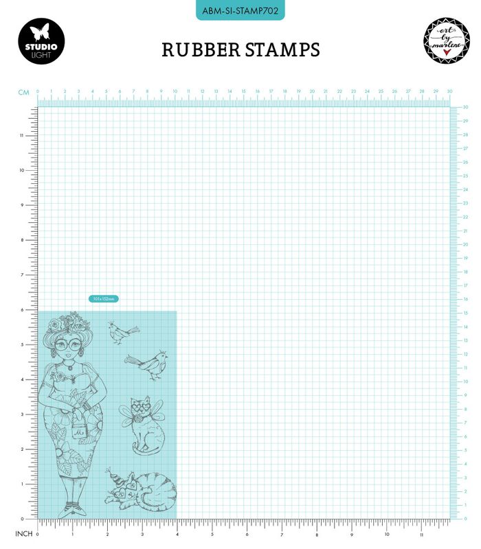 Doggie Diva Cling Stamp