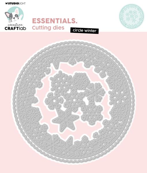 Circle Winter Essentials Cutting Die