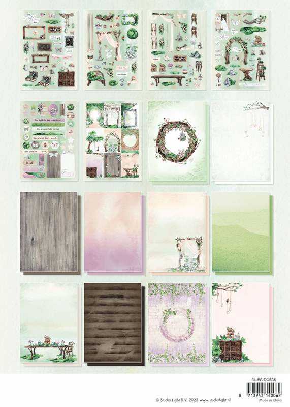 Romantic Forest DIY Block