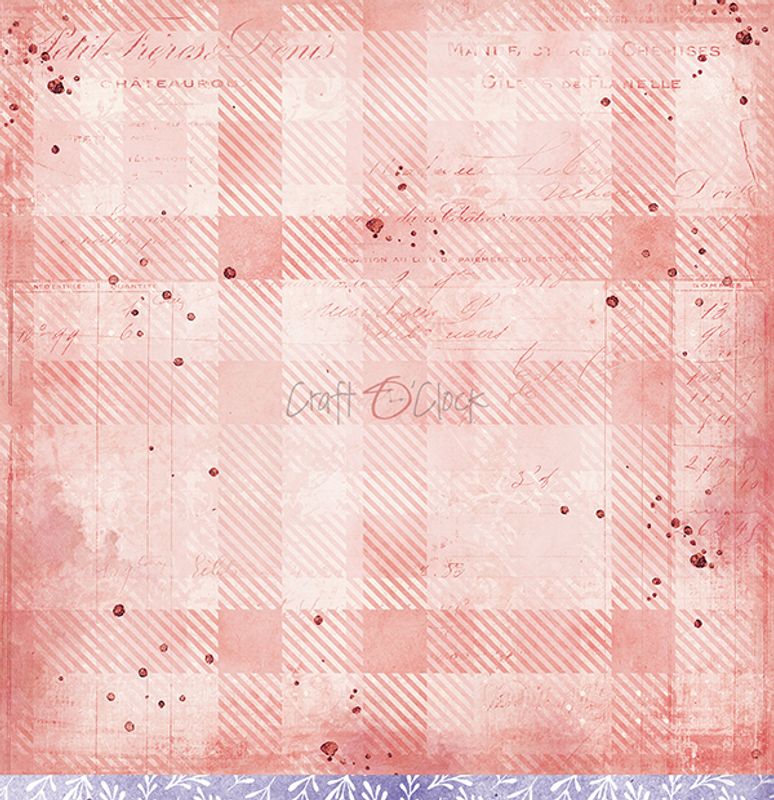 TULIP LOVE - A SET OF PAPERS 30,5X30,5CM
