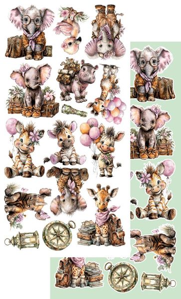 Alchemy of Art Extras to Cut Wild Advetures - 10X – 30,5&times;15 cm