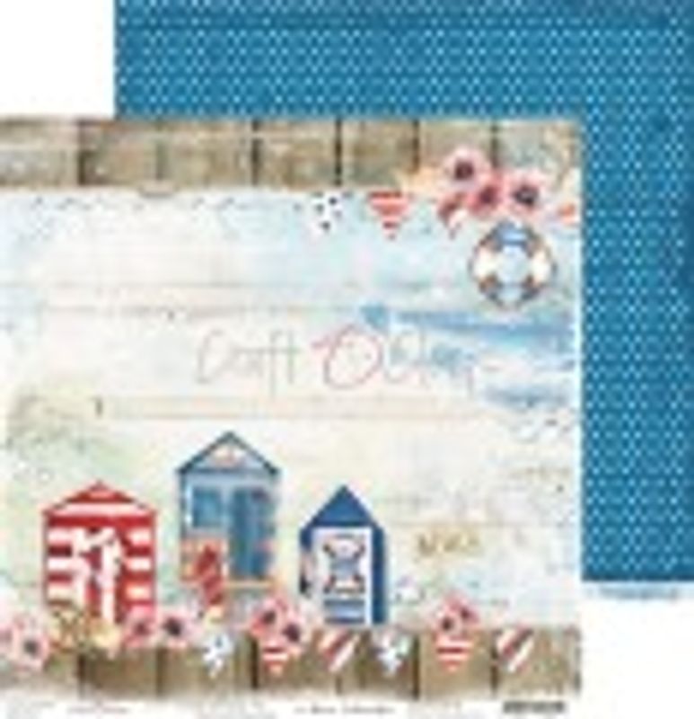 SEASIDE GREETINGS - A SET OF PAPERS 30,5X30,5CM