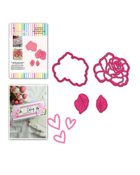 Garden Rose - Basic Designer Dies