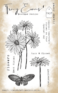 Hovedbilde Flower Power A6 Stamp